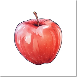 Apple Pastel Art Posters and Art